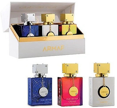 Armaf Club De Nuit Perfume Gift Set - Set (Parfum/3 x 30 ml) — Bild N1