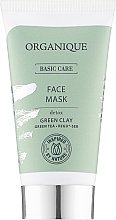 Düfte, Parfümerie und Kosmetik Entgiftende Gesichtsmaske - Organique Basic Care Face Mask Detox Green Clay