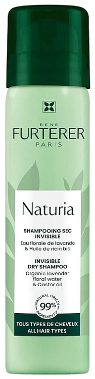 Trockenshampoo - Rene Furterer Naturia Invisible Dry Shampoo Organic Lavender Floral Water & Castor Oil — Bild N1