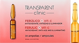 Düfte, Parfümerie und Kosmetik Gesichtsampullen mit Vitamin C - Transparent Clinic Ferulico +Vit C