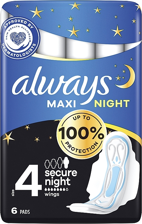 Damenbinde 6 St. - Always Classic Night Maxi — Bild N1
