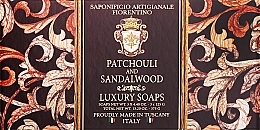 Düfte, Parfümerie und Kosmetik Seife Patschuli und Sandelholz 3x125g - Saponificio Artigianale Fiorentino Patchoul And Sandalwood