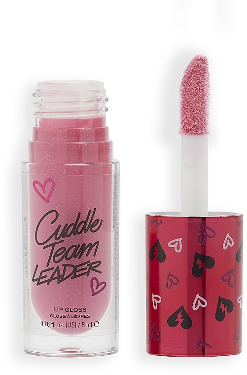 Lipgloss - Revolution X Fortnite Cuddle Team Leader Pink Shimmer Lip Gloss — Bild N2