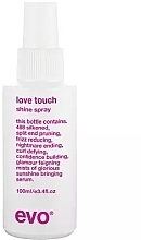 Düfte, Parfümerie und Kosmetik Haarglanzspray - Evo Love Touch Shine Spray
