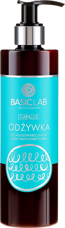 Haarspülung für lockiges Haar - BasicLab Dermocosmetics Capillus — Bild N2