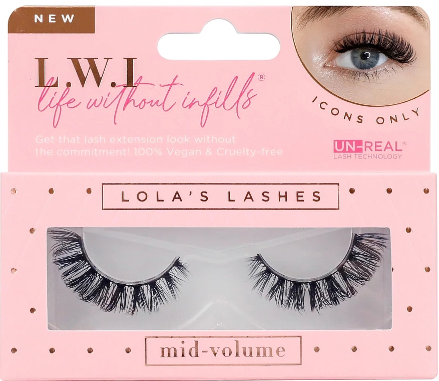 Falsche Wimpern - Lola's Lashes Icons Only Strip Lashes — Bild N1