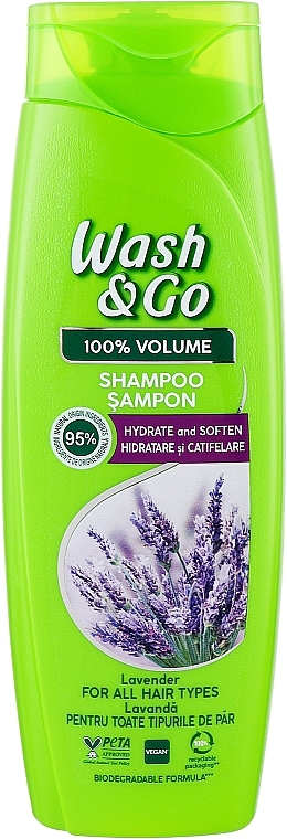 Shampoo mit Lavendelextrakt - Wash&Go  — Bild N3