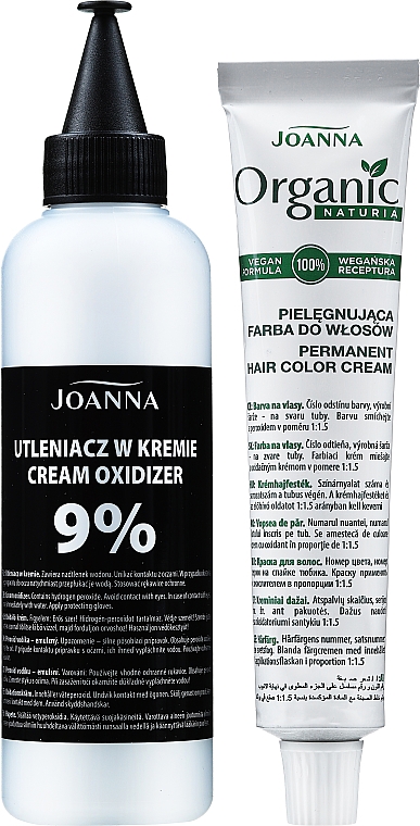 Permanente Haarfarbe-Creme - Joanna Naturia Organic Permanent Hair Color Cream — Bild N3