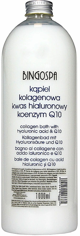 Schaumbad mit Kollagen und Coenzym Q10 - BingoSpa Bath Collagen With Coenzyme Q10 — Bild N1