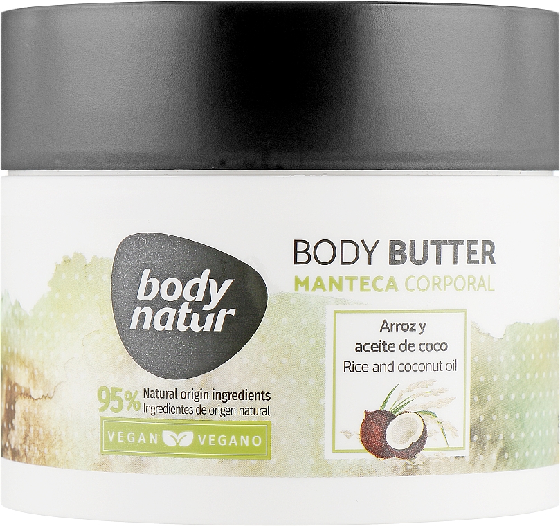 Körperbutter mit Reis und Kokosnuss - Body Natur Rice and Coconut Oil Body Butter — Bild N1