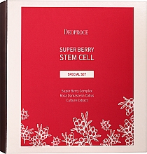 Düfte, Parfümerie und Kosmetik Set - Deoproce Super Berry Stem Cell Special Set (f/lot/130ml + f/ess/130ml + f/cr/50ml + eyecr/10mlx2)