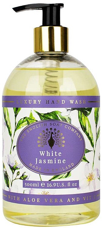 Flüssige Handseife mit weißem Jasmin - The English Soap Company White Jasmine Hand Wash — Bild N1