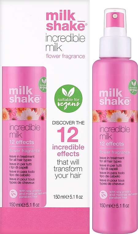 Leave-in-Haarmilch - Milk_shake Incredible Milk Flower Fragrance  — Bild N2