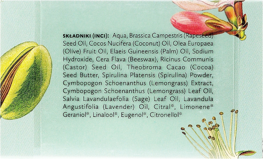 Naturseife mit Zitronengras-Extrakt und Spirulia - Hagi Soap — Bild N2