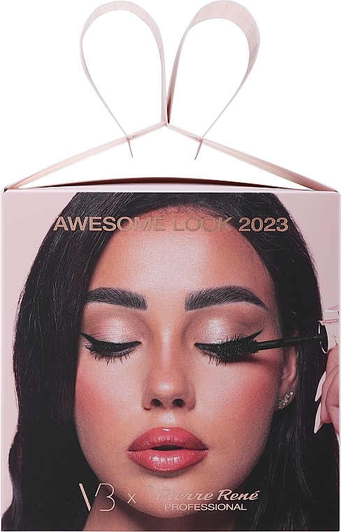 Make-up Set - Pierre Rene Awsome Look 2023 (Mascara 10ml + Augenstift 1.6g + Lippenkonturenstift 0.4g) — Bild N2