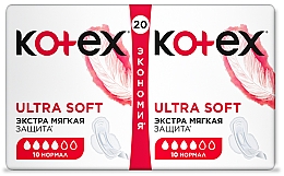 Damenbinden 20 St. - Kotex Ultra Dry&Soft Normal Duo — Bild N3