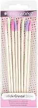Kristall-Nagelhautstäbchen 8 St. - Brushworks Cuticle Crystal Sticks — Bild N1