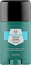 Düfte, Parfümerie und Kosmetik Deostick - The Body Shop Maca Root & Aloe Fresh Kick Deodorant