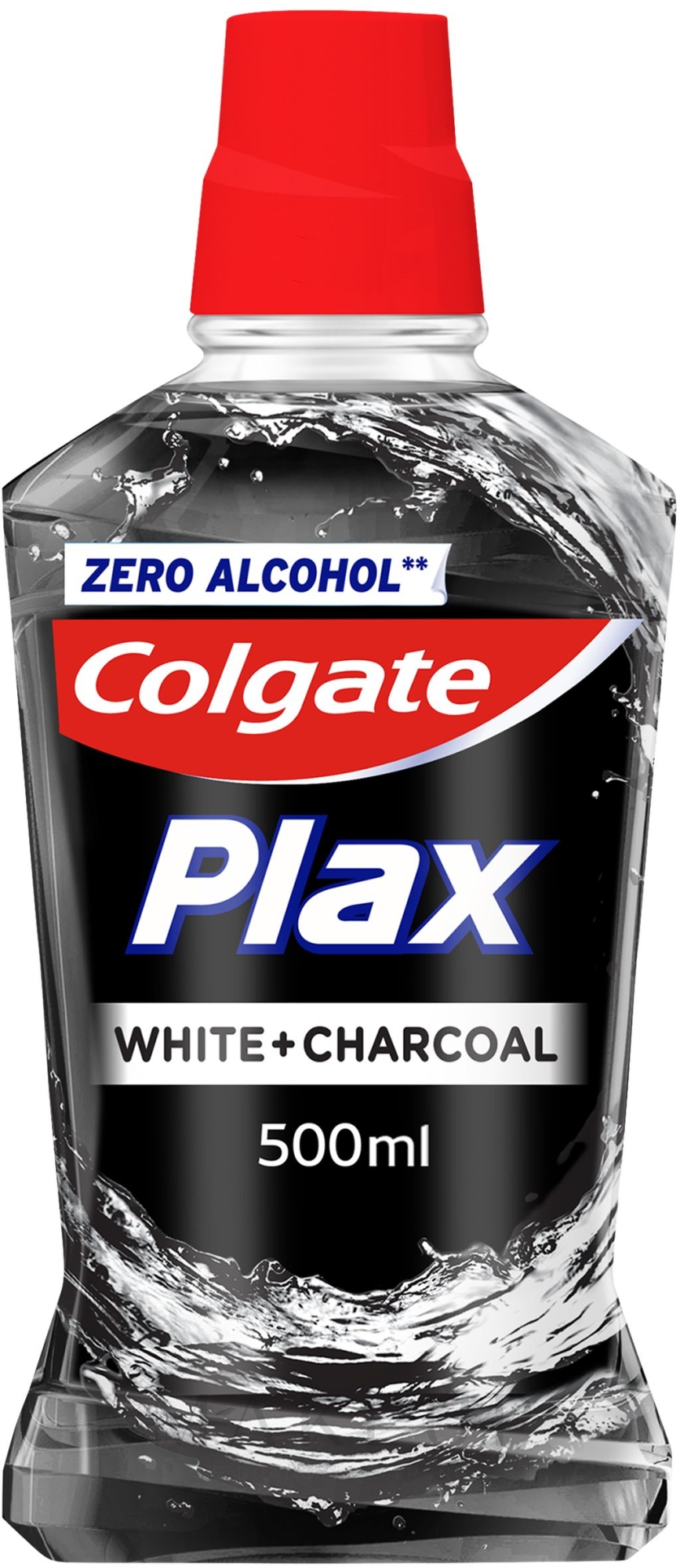 Aufhellende Mundspülung mit Aktivkohle - Colgate Plax — Bild 500 ml