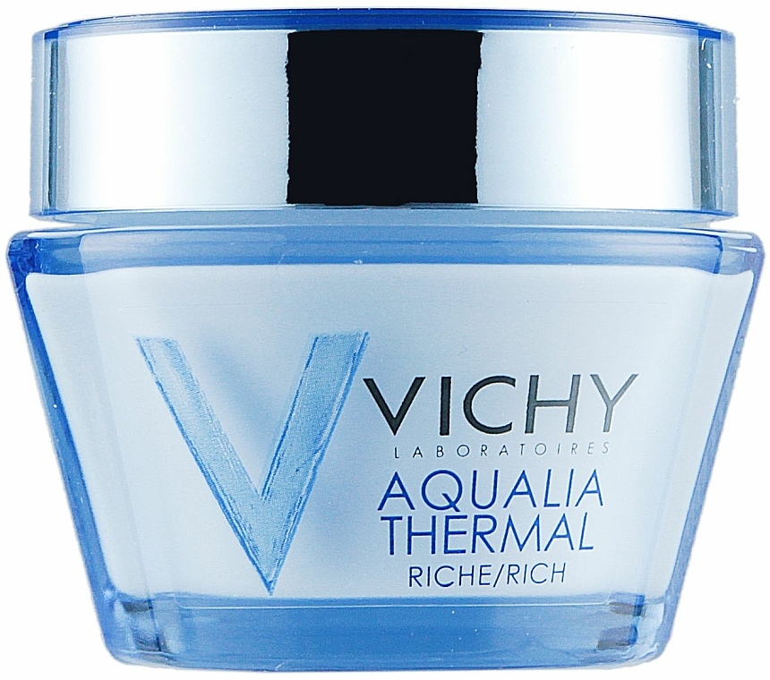 Reichhaltige und feuchtigkeitsspendende Gesichtscreme für trockene Haut - Vichy Aqualia Thermal Dynamic Hydration Riche Cream — Bild N2