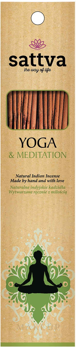 Räucherstäbchen Yoga & Meditation - Sattva Yoga & Meditation Incense Sticks — Bild 15 St.