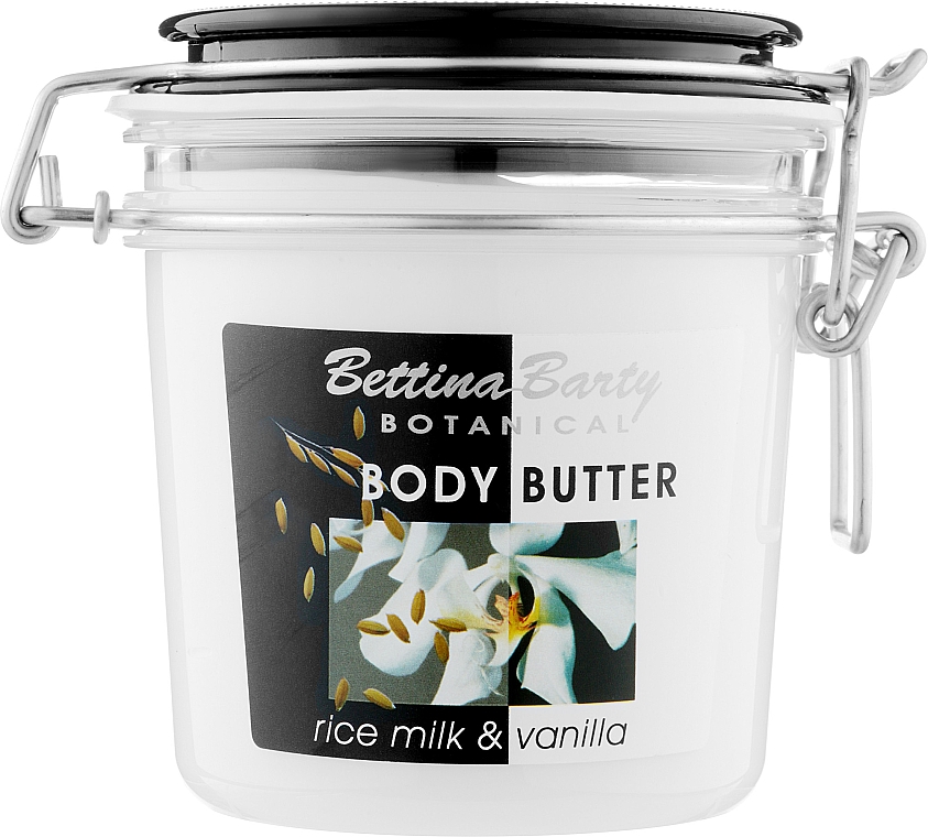 Körperbutter mit Reismilch und Vanille - Bettina Barty Botanical Body Butter Rice Milk & Vanilla — Bild N1