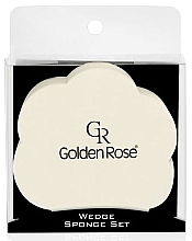 Düfte, Parfümerie und Kosmetik Einweg Latex Schminkschwamm 6 St. - Golden Rose Wedge Sponge Set