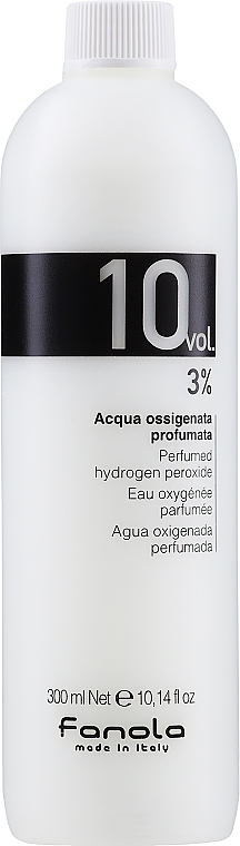 Entwicklerlotion 3% - Fanola Acqua Ossigenata Perfumed Hydrogen Peroxide Hair Oxidant 10vol 3%