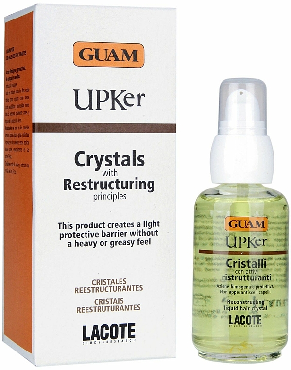 Flüssige Haarkristalle - Guam UPKer Crystals with Restructuring Principles 