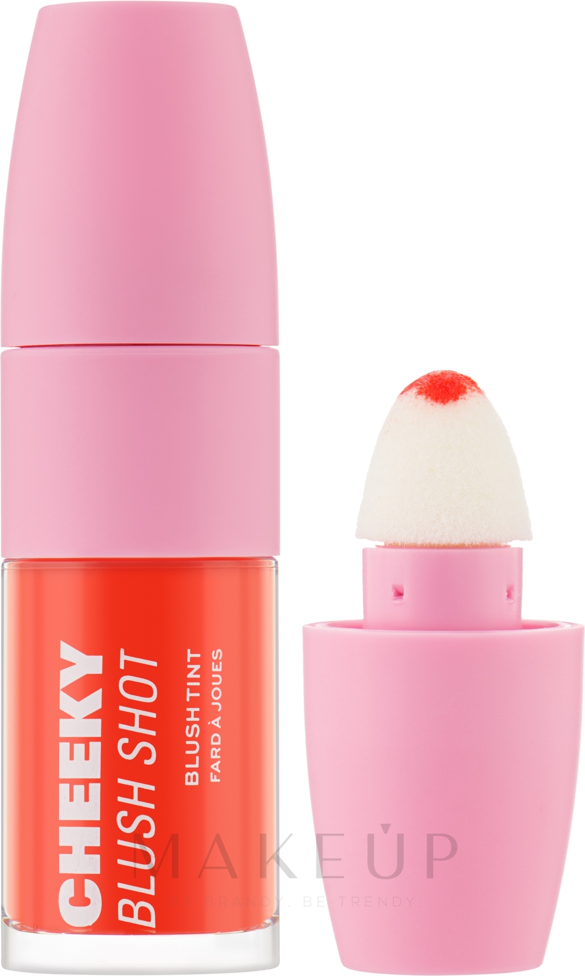Flüssiges Rouge - Makeup Revolution Hot Shot Cheek Tint — Bild Red