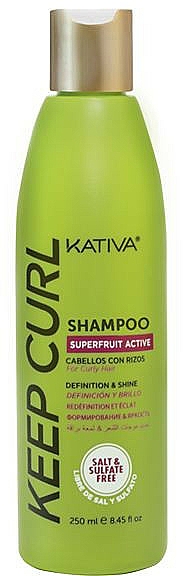 Pflegendes Shampoo für lockiges Haar - Kativa Keep Curl Shampoo — Bild N1