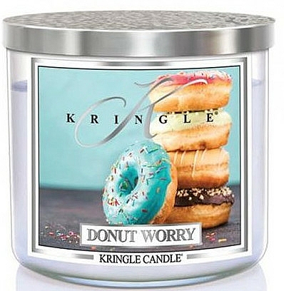 Duftkerze im Glas Donut Worry - Kringle Candle Donut Worry — Bild N1