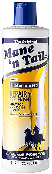 Regenerierendes Haarshampoo mit Biotin - Mane 'n Tail The Original Biotin Infused Repair 'n Replenish Shampoo — Bild N1