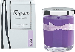 Düfte, Parfümerie und Kosmetik Duftkerze lila - Rigaud Paris Lilac Scented Candle