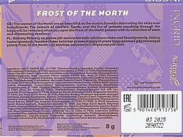 Lidschatten-Palette - Ingrid Cosmetics Natural Essence Frost Of The North Eyeshadow Palette — Bild N3