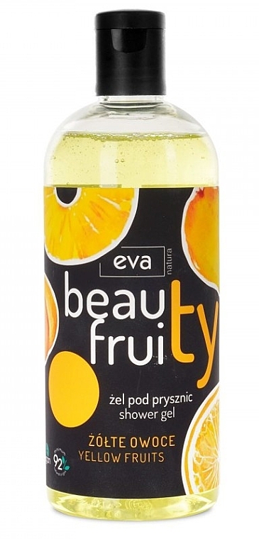 Duschgel gelbe Früchte - Eva Natura Beauty Fruity Yellow Fruits Shower Gel — Bild N1