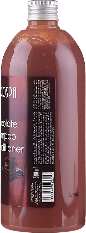 Haar- und Körperpflegeset - BingoSpa Chocolate Set (Badeschaum 500ml + 2in1 Shampoo-Conditioner 500ml) — Bild N5