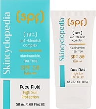 Gesichtsfluid gegen Akne - Skincyclopedia Face Fluid SPF50 — Bild N2