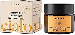 Gesichtscreme mit Kollagen - Flagolie Cialocud Cream With Collagen SPF 50 UVA + UVB  — Bild N1