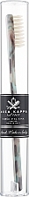 Zahnbürste - Acca Kappa Medium Pure White Bristle Toothbrush Havana & Green — Bild N1