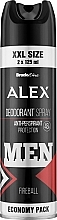 Parfümiertes Körperspray für Männer - Bradoline Alex Fireball Deodorant — Bild N1