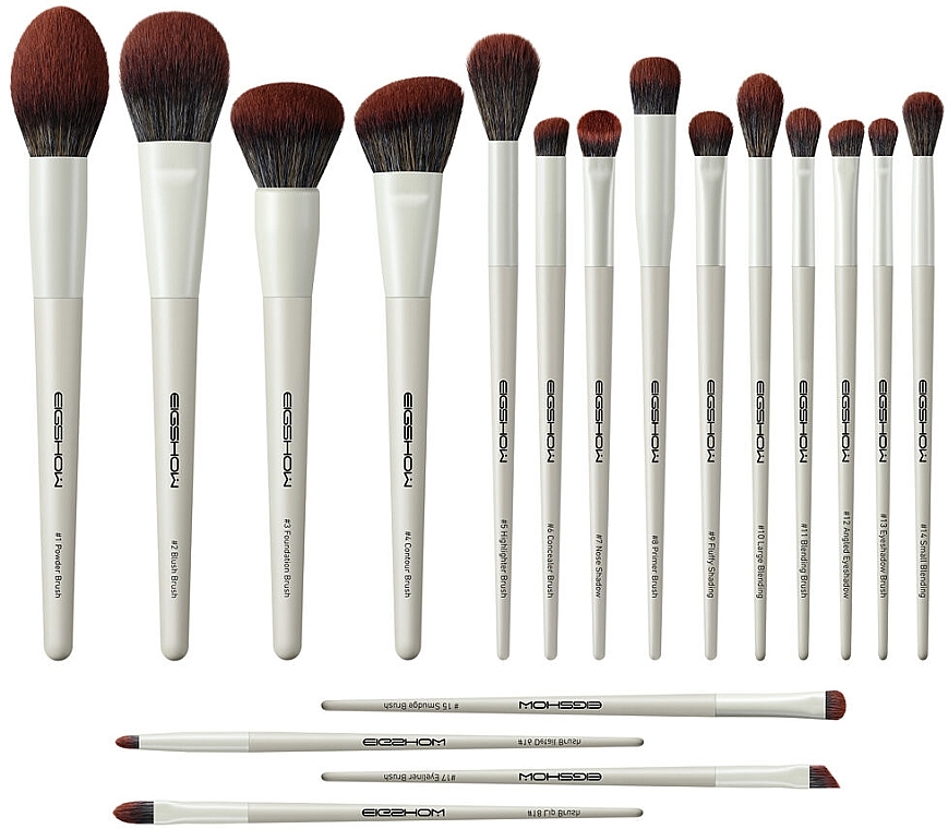 Make-up-Pinselset 18-tlg.  - Eigshow Beauty Mua Pro Series 18 PCS Makeup Brush Kit  — Bild N2