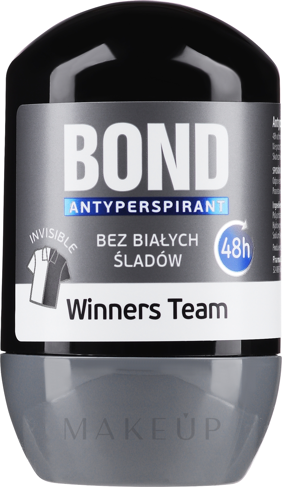 Deo Roll-on Antitranspirant - Pharma CF Bond Winners Team Antiperspirant Roll-On — Bild 50 ml