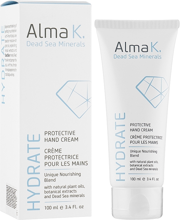 Schützende Handcreme mit Mineralien aus dem Toten Meer und Vitaminen - Alma K Protective Hand Cream — Bild N15