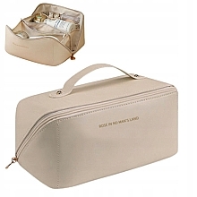 Kosmetiktasche beige KS46 - Ecarla  — Bild N1