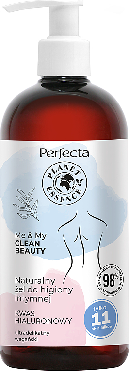 Gel für die Intimhygiene mit Hyaluronsäure - Perfecta Me & My Clean Beauty — Bild N1