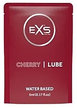 Düfte, Parfümerie und Kosmetik Gleitmittel Kirsche - EXS Cherry Lubricant Gel Water Based (Sachet) 