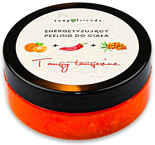 Körperpeeling mit Peperoni-Extrakt - Soap&Friends Tangy Tangerine — Bild N1