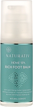 Düfte, Parfümerie und Kosmetik Fußbalsam - Naturativ Home Spa Rich Foot Balm