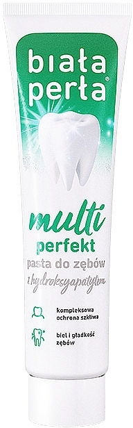 Mundschutz-Zahnpasta - Biala Perla Multi Perfect Toothpaste — Bild N1